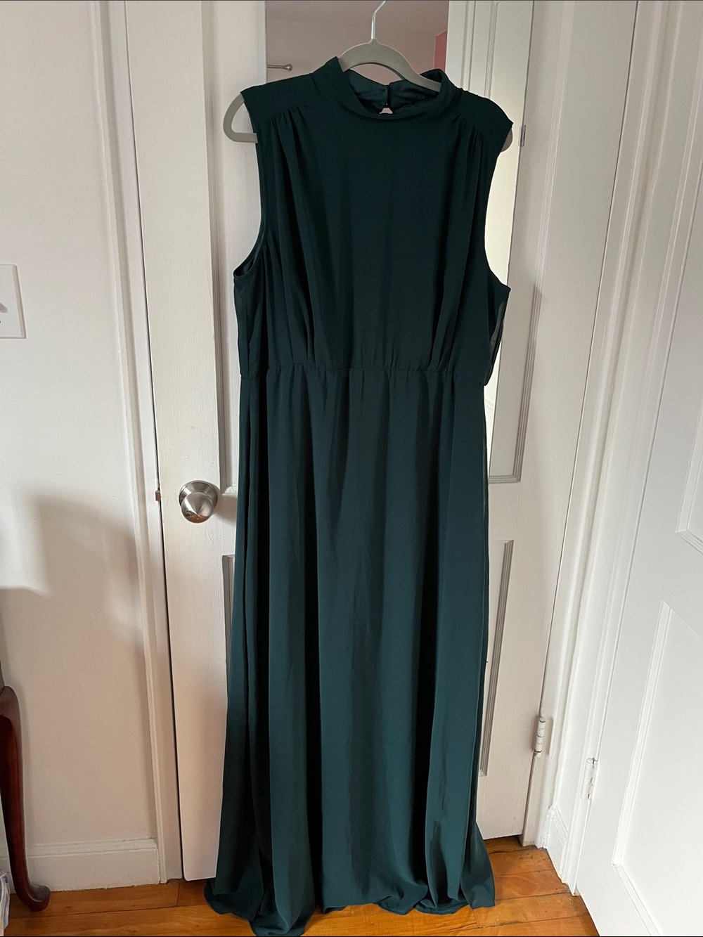 Lulu’s Deep Teal Green Maxi Dress